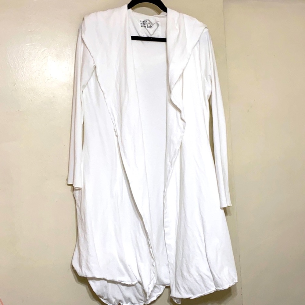 FRANK & EILEEN TEE LAB Extra Long Hooded w/Pockets
